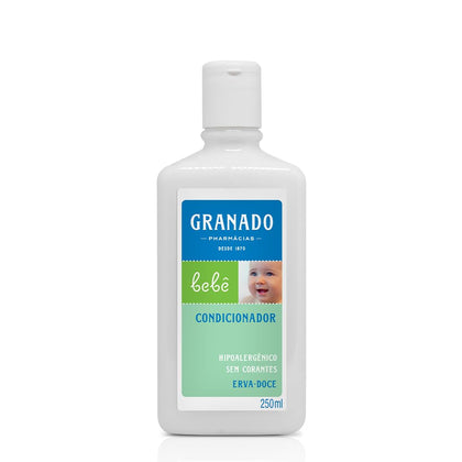 Linha Bebe Granado - Condicionador Bebe Erva Doce 250 Ml - (Granado Baby Collection - Fennel Baby Conditioner 8.5 Fl Oz)