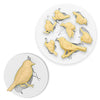 Cestony 2Pcs Lovely Bird Silicone Molds for DIY Cake Fondant Biscuit Cookies Sugar Pudding Chocolate Hard Candies Dessert Decor