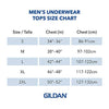 Gildan Men's Crew T-Shirts, Multipack, Style G1100, Black/Sport Grey/Charcoal (5-Pack), X-Large