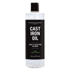 Caron & Doucet - Cast Iron Seasoning & Cleaning Oil | 100% Plant-Based & Food Grade! | Best for Seasoning, Restoring, Curing and Care (16oz)