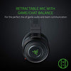 Razer Nari Ultimate Wireless 7.1 Surround Sound Gaming Headset: THX Audio & Haptic Feedback - Auto-Adjust Headband - Chroma RGB - Retractable Mic - For PC, PS4, PS5 - Black