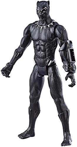 Avengers Marvel Titan Hero Series Black Panther Action Figure, 12-Inch Toy, Inspired by Marvel Universe, for Kids Ages 4 and Up