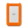 LaCie (LAC9000633) Rugged Mini 4TB External Hard Drive Portable HDD - USB 3.0 USB 2.0 Compatible, Drop Shock Dust Rain Resistant Shuttle Drive, For Mac And PC Computer Desktop and Laptop | Orange