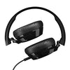 Skullcandy Riff On-Ear Wired Headphones, Microphone, Works with Bluetooth Devices and Computers - Black