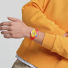 Swatch Simpsons Watch Red Unisex Casual Bio-sourced Quartz Sweet Embrace