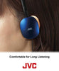 JVC HAS160R Flat Headphones - Red