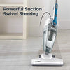 EUREKA NES100 Powerful Suction Convenient Handheld Vac with Filter for Hard Floor, 3-in-1 Vacuum, Aqua Blue