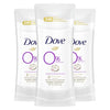 Dove Aluminum Free Deodorant for Women 24-Hour Odor Protection, Coconut and Pink Jasmine, White, 2.6 Ounce (Pack of 3)