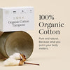 Cora 100% Organic Cotton Non-Applicator Tampons | Ultra-Absorbent, Unscented, Natural, Non-Toxic, Applicator Free | Eco-Conscious (36 Super Tampons)