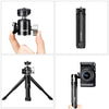 ULANZI Mini Camera Tripod with 360° Ball Head & Cold Shoe, Extendable Small Selfie Stick Tabletop Tripod Stand Handle Grip for Camera iPhone 11 Canon G7X Mark III Sony ZV-1 RX100 VII A6600 Vlogging