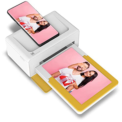 KODAK Dock Plus 4PASS Instant Photo Printer (4x6 inches) + 10 Sheets