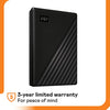 Western Digital 5TB My Passport Portable External Hard Drive with backup software and password protection, Black - WDBPKJ0050BBK-WESN