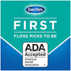 DenTek Complete Clean Easy Reach Floss Picks, No Break & No Shred Floss, 75 Count