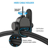 [Pro Version] KIWI design VR Cable Management, 6 Packs VR Pulley System Compatible with Quest 3/2/1/Rift S/Valve Index/HTC Vive/Vive Pro/HP Reverb G2/PSVR/PS VR2 Link Cables