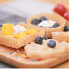 8-Piece Rosette&Timbale Set, Aluminum Waffle Molds with Wooden Handle, Homemade Swedish for Rosette Bunuelos Cookie