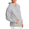 Hanes Men's Full-Zip Eco-Smart Hoodie, ash, Small