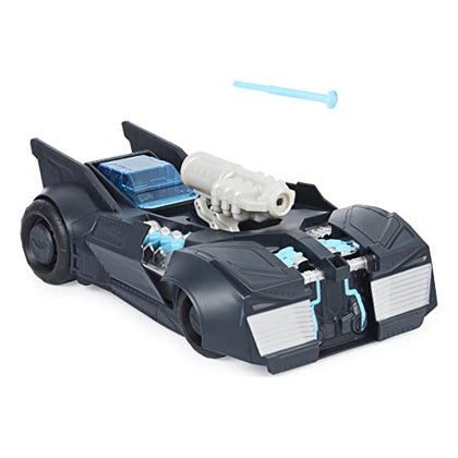 DC Comics Batman, Tech Defender Batmobile, Transforming Vehicle with Blaster Launcher, Kids Toys for Boys Ages 4 and Up