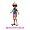 LOL Surprise OMG Guys Fashion Doll Cool Lev with 20 Surprises, Poseable, Including Skateboard, Outfit & Accessories Playset - Gift for Kids & Collectors, Toys for Girls Boys Ages 4 5 6 7+ Years Old