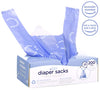 Ubbi Disposable Diaper Sacks, Lavender Scented, Easy-To-Tie Tabs, Diaper Disposal or Pet Waste Bags, 200 Count