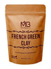 MB Herbals French Green Clay 8 oz | 0.5 lb / 227 Gram | 100% Pure Montmorillonite Clay | Absorbs Excess Oil | Detoxifies Skin | Recommended For Oily Skin | No Chemical Preservatives