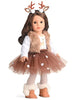 sweet dolly 18 Inches Doll Clothes Christmas Deer Costume Tutu Dress fits 18 Inch Doll