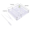 Hffheer Live Ant Farm Acrylic Breeding Box Transparent Ant Display Box Ant Feeding Box Ant