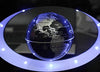 FUZADEL Levitating Globes Floating Desk Levitation Floating World Globe Magnetic World Map LED Night Light