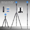 YoTilon Tripod for Camera, 76 Aluminum DSLR Camera Tripod Monopod 360 Degree Ball Head with 1/4 Screw Fast Quick Release Plates for Canon Nikon Sony Samsung Olympus Panasonic & Pentax Travel Work