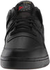 Reebok Men Workout Plus Sneaker, Black/Charcoal, 3.5