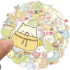 SVGDHZK 50 Pcs Kawaii Sumikkogurashi Stickers Cartoon Japanese Anime Stickers Water Bottles Luggage Party Gift Decal for Kids Girls Teens (Sum)