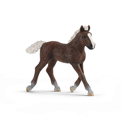 Schleich Farm World, Horse Toys for Girls and Boys, Black Forest Foal Baby Horse Toy Figurine, Ages 3+