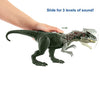 Jurassic World Toys Roar Attack Allosaurus Camp Cretaceous Dinosaur Figure with Movable Joints, Realistic Sculpting, Strike Feature & Sounds, Carnivore, Kids Gift 4 Years & Up