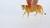 Terra by Battat - 4 Pcs Cheetah Toys Family Set - Plastic Cheetah Figurines - Realistic Zoo Animals - Collectible Safari Animals Figures for Kids 3+