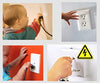 62 Pieces Outlet Covers ChildProof Plug Protector - Vmaisi Baby Proofing Electrical Safety Outlet Plugs