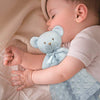 Pro Goleem Teddy Bear Lovey Baby Security Blanket Loveys for Babies Boy Unisex Soft Blue Lovie Baby Gifts for Newborn Toddler 16 Inch