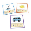 Junior Learning: CVC Word Builders, 48 CVC Activity Cards, Phonemic Awareness, Helps Children to Recognize and Understand Basic Sounds in Words, Self Checking Feature, For Ages 4 and up