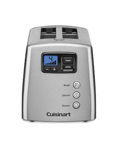 Cuisinart CPT-420 Touch to Toast Leverless 2-Slice Toaster, Brushed Stainless Steel