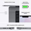 Apple 2021 MacBook Pro (16.2-inch, M1 Pro chip with 10?core CPU and 16?core GPU, 16GB RAM, 512GB SSD) - Space Gray