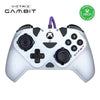 Victrix Gambit World's Fastest Licensed Xbox Controller, Elite Esports Design with Swappable Pro Thumbsticks, Custom Paddles, Swappable White / Purple Faceplate for Xbox One, Series X/S, PC