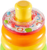 Fisher-Price Baby Stacking Toy Rock-A-Stack, Roly-Poly Base With 5 Colorful Rings For Ages 6+ Months