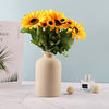 Dry Flower Vases, Ceramic Vase, Living Room Decoration,Flower Arrangement Decoration Shooting Props,Best Gift Yellow