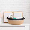 Goodpick Small Woven Basket | Modern Jute Rope Basket | Cotton Basket | Room Storage Basket | Chest Box with Handles Basket 12