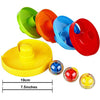 WEofferwhatYOUwant Single Ball Drop Toy for Kids - Spinning Swirl Ball Ramp Activity Play Toy Safe for 9 Months and up.