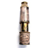 Vintage Antique Handcrafted Brass Telescope Nautical Maritime Leather Covered Cap Home Decor Mini Spyglass