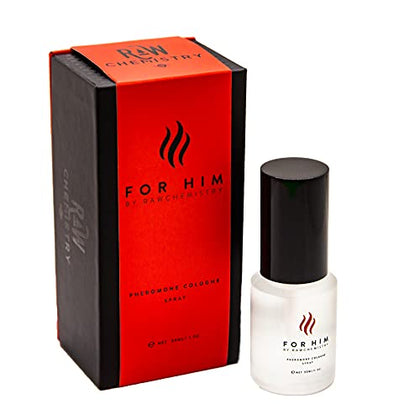 RawChemistry Pheromone Cologne, for Him [Attract Formula] - Bold, Extra Strength Formula 1 oz.