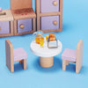 Dollhouse Decoration Accessories 1:12/1:6 Dollhouse Miniature Scene Model Mini Kitchen Accessories Set Scene Breakfast Set Pretend Toy DIY Birthday Gift Decor (Juice, Butter, Bread Machine Set)