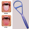 Tongue Scraper Cleaner - the Tongue Cleaner - End Bad Breath and Freshens Breath - Eliminate Bad Breath - Bad Breath Treatment (Color May Vary)