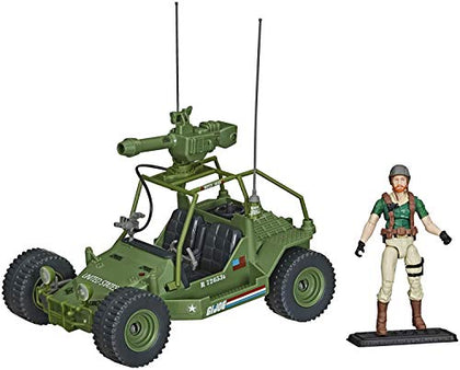 Hasbro G.I. Joe Retro A.W.E. Striker Exclusive Vehicle with 3.75-Inch Crankcase Figure