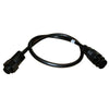 Lowrance 9 to 7 PIN XD Adapter for AIRMAR XDCRS, Black