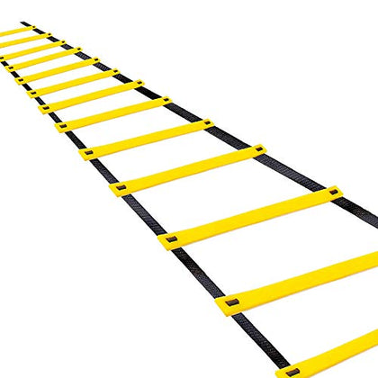 Teenitor 13 Rung Agility Ladder Speed Ladder Training Ladder for Soccer, Speed, Football Fitness Feet Training Carry Bag Agility Training Equipment, Workout Ladder, Sports Agility Ladders for Kids